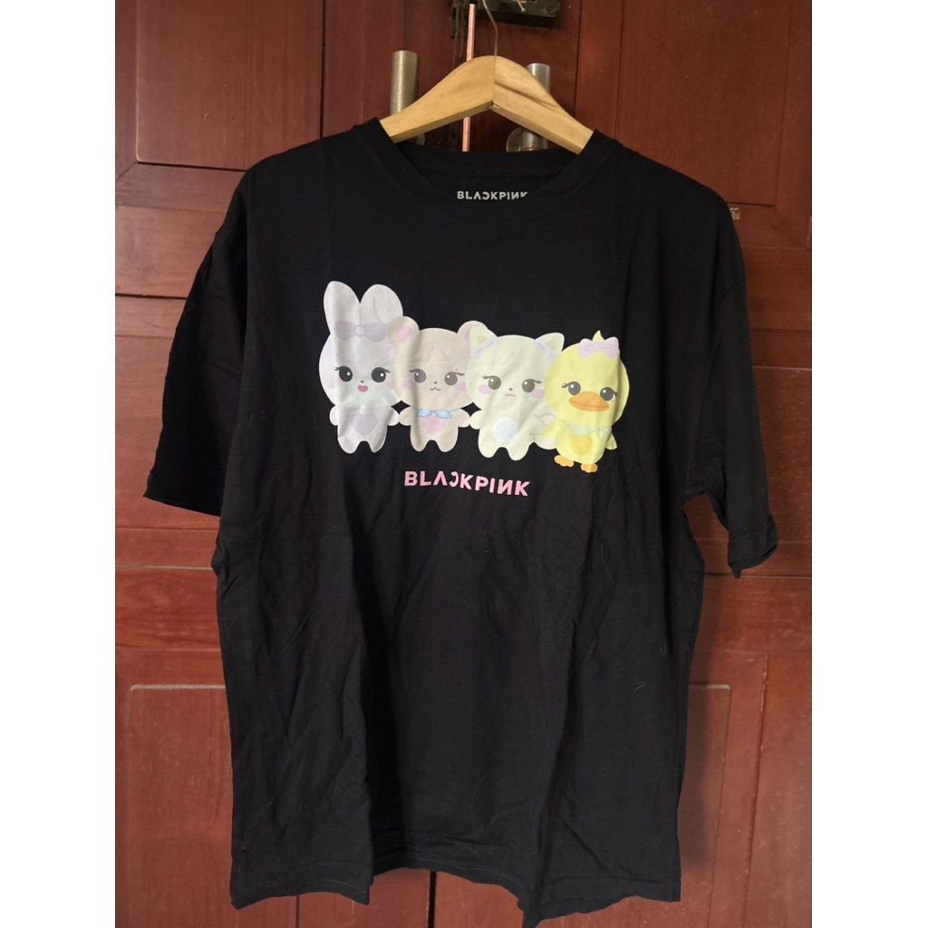 PRELOVED OFFICIAL Kaos T-shirt BLACKPINK MERCHANDICE DEADLINE WORLD TOUR