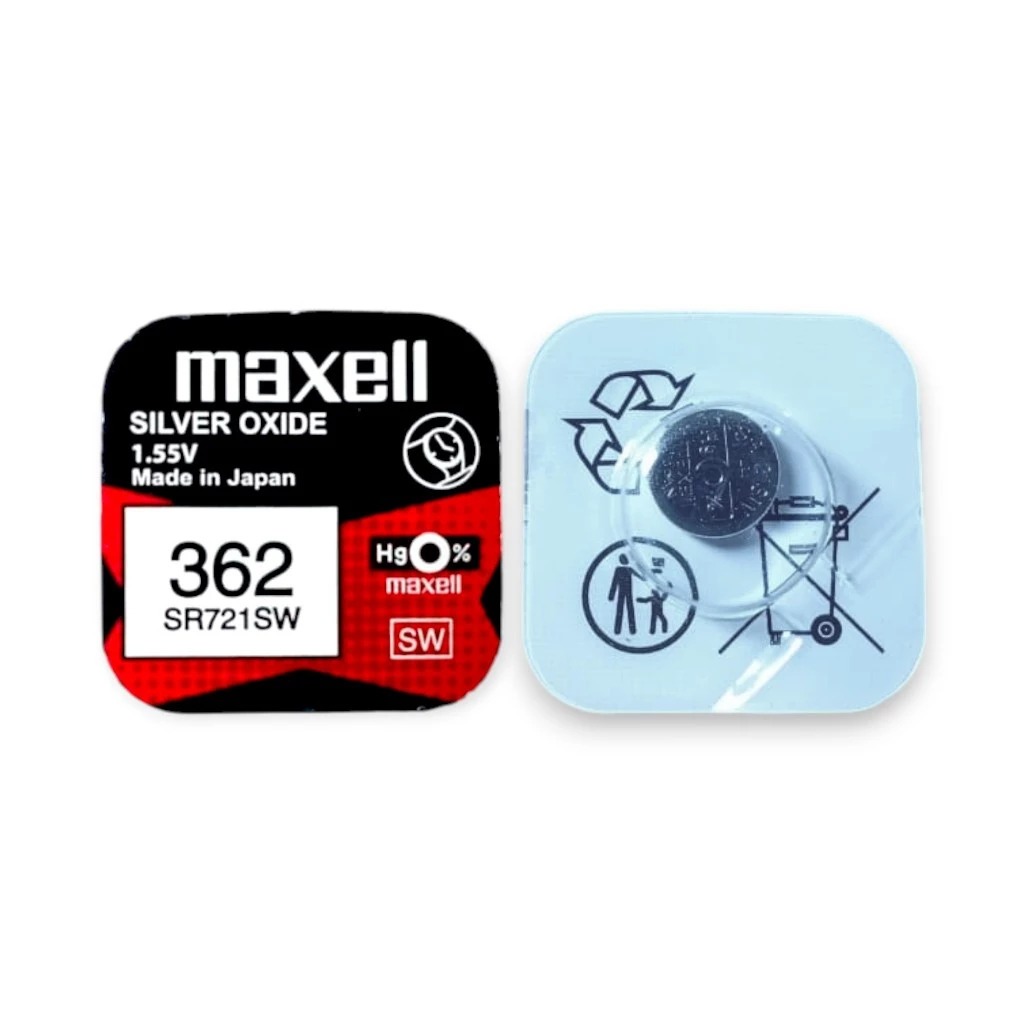 Baterai Maxell SR721SW 721 362 Maxell SR721 SW 362 Japan original