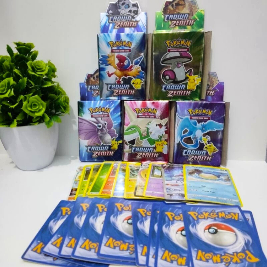 Mainan Kartu Pokemon Isi 25 Kartu - Motif Acak, Ukuran 6,5x9cm, Bahan Tebal dan Tahan Lama