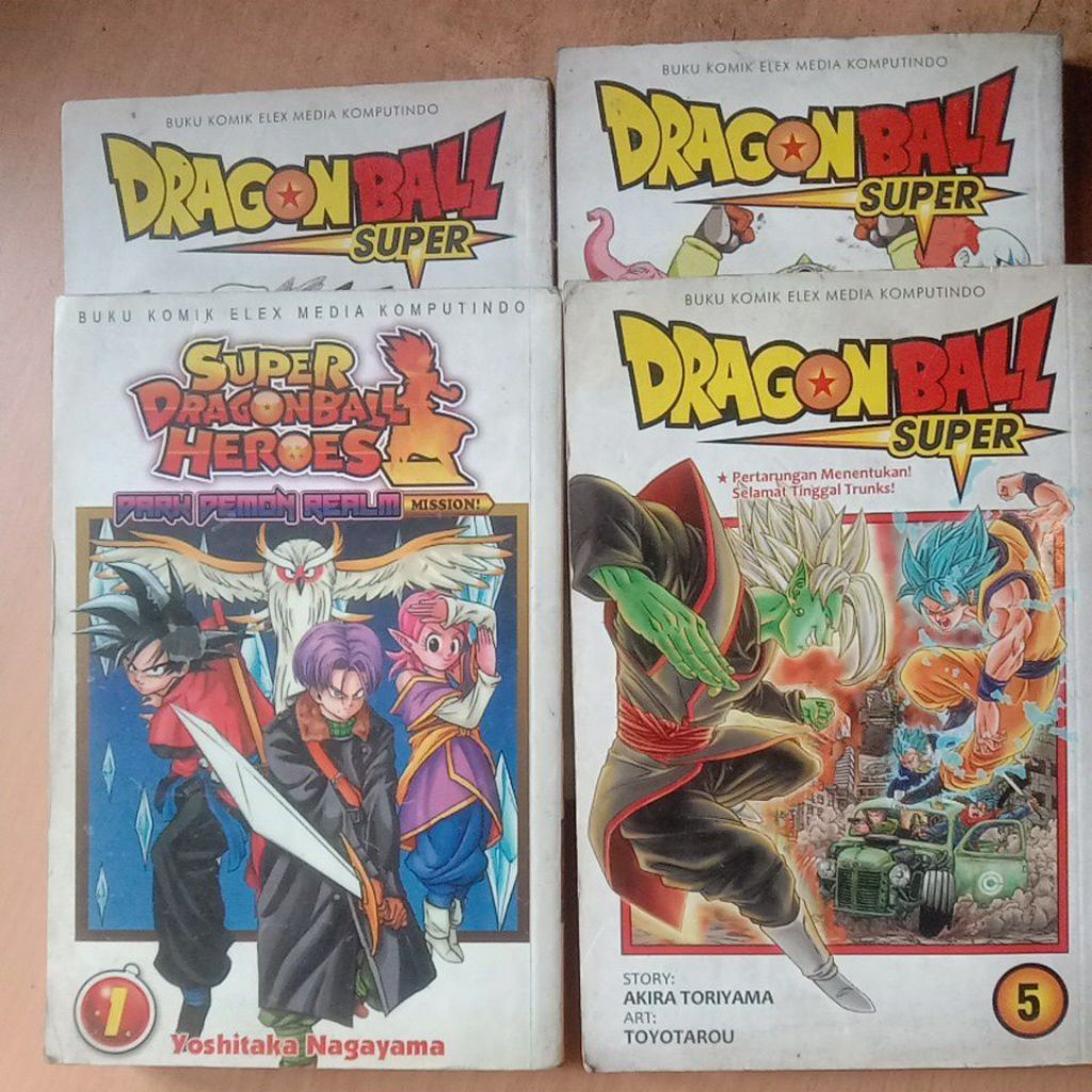 Komik Dragon Ball Super & Super Dragon Ball Heroes (satuan)