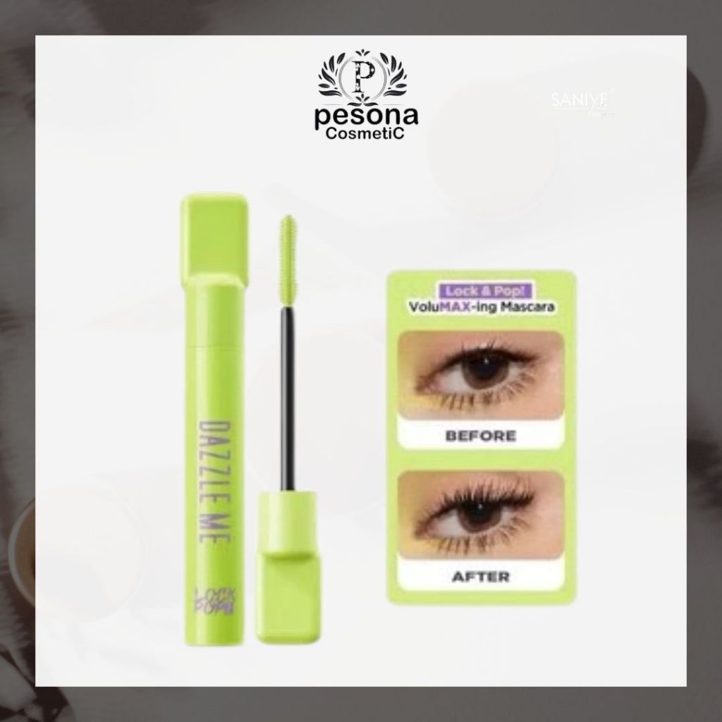 Dazzle Me Maskara Volumaxing|Smudgeproof Transferproof Waterproof