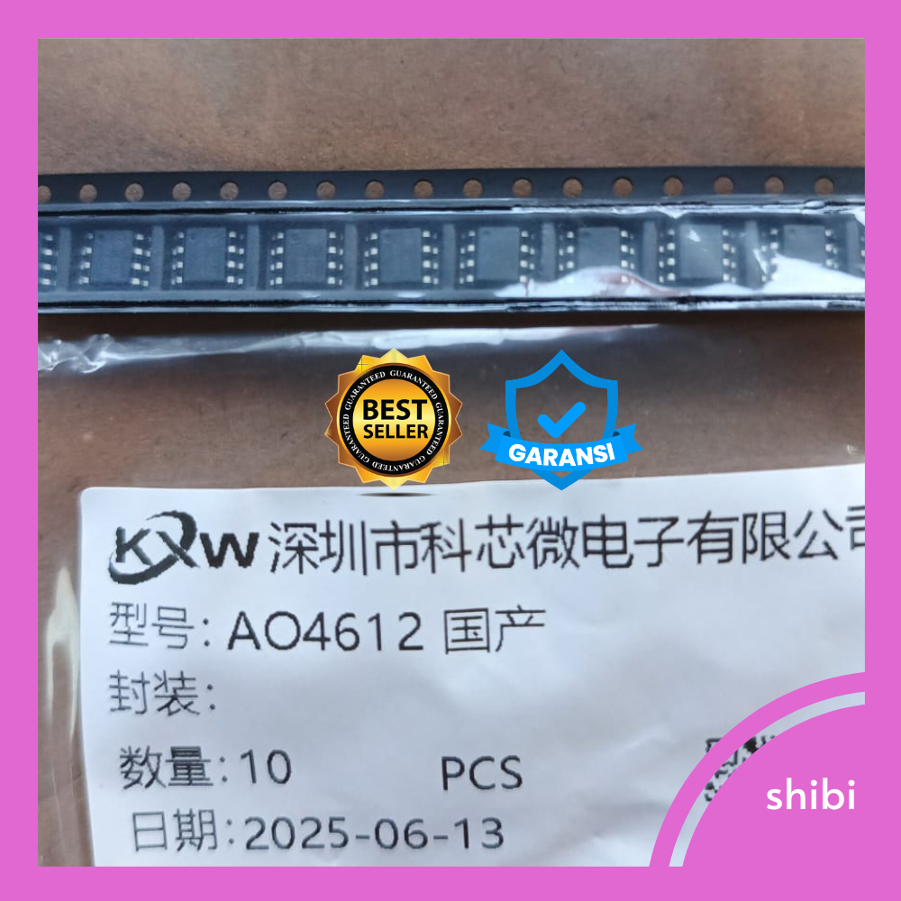 AO4612 60V GARANSI Mosfet 4612 SOIC-8 baru