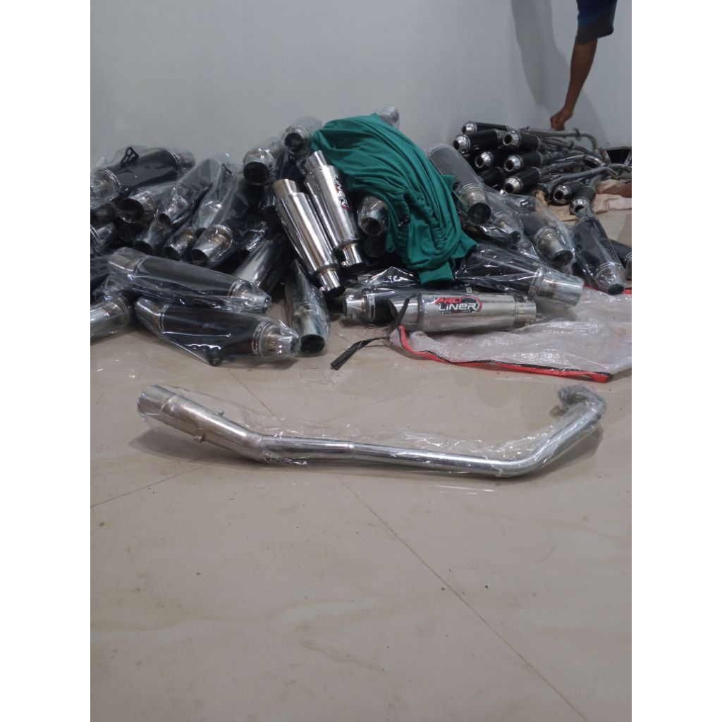 leheran knalpot standar motor matic, scoopy, beat,Vario, new a25, old, Mio dll