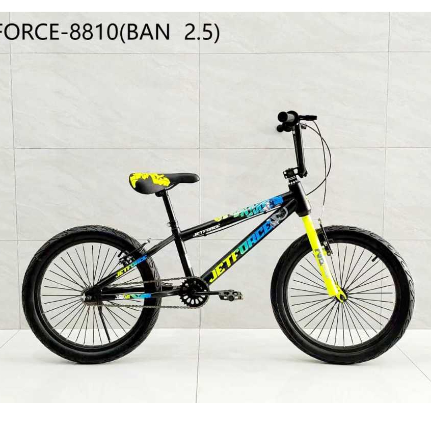 Sepeda BMX anak Laki 20 inch JETFORCE 8810 Ban Tanggung 2.5