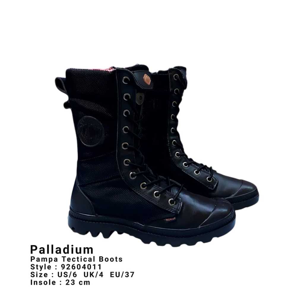 Sepatu Boots Wanita Palladium Pampa Testical Size 37