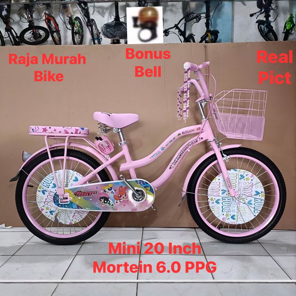 Sepeda Anak Perempuan Mini Mortein 6.0 PPG 20 Inch Sepeda Pmb Mini 20 Inch Mortein 6.0