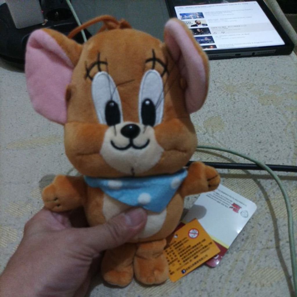 Boneka Jerry TOM AND JERRY ORIGINAL | Rare
