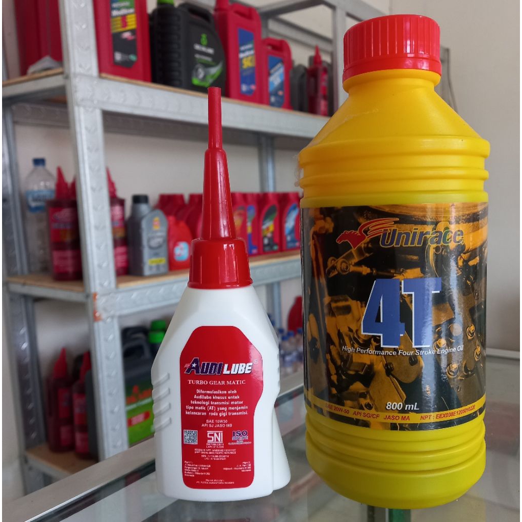 paket oli unirace + oli gardan audilube