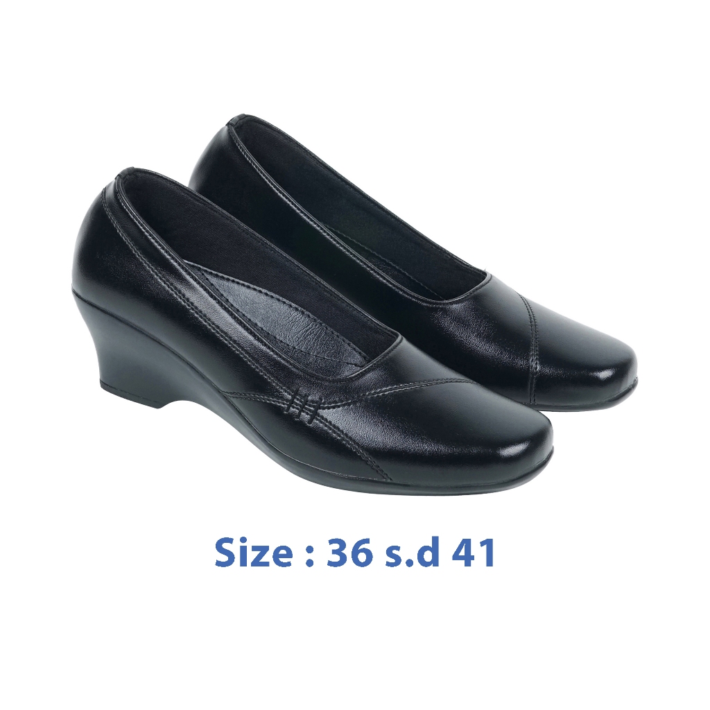Zeintin - Sepatu Pantofel Wanita Hak 5 Cm Sepatu Kantor Formal Wanita High Heels Loafers ZO