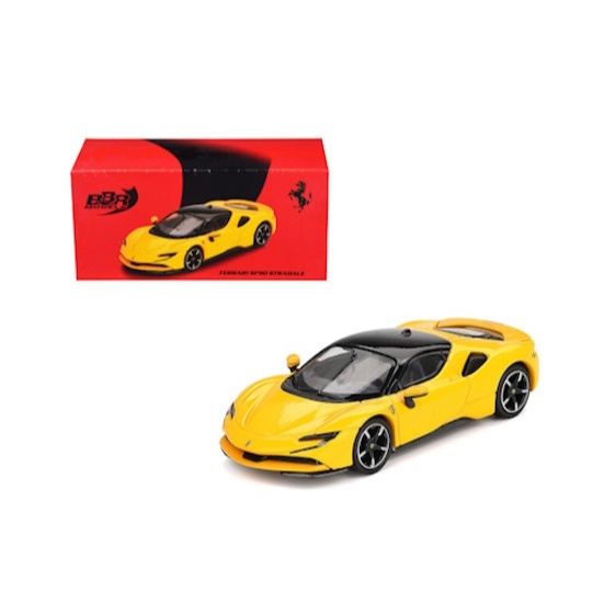 BBR 1/64 Ferrari SF90 Giallo Modena (BBRFER64031)