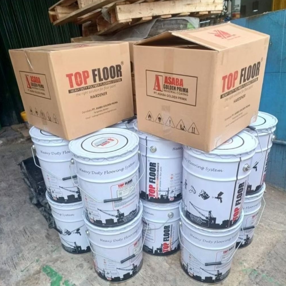 cat Epoxy Lantai TOP FLOOR Epoxy Top Coat SL Varian Warna 20 Kg Set