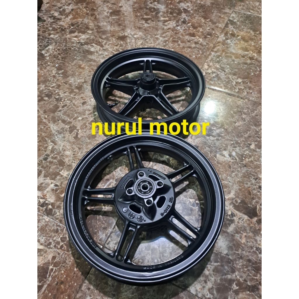 velg racing kawasaki KSR ring 12 pnp monkey original enkei