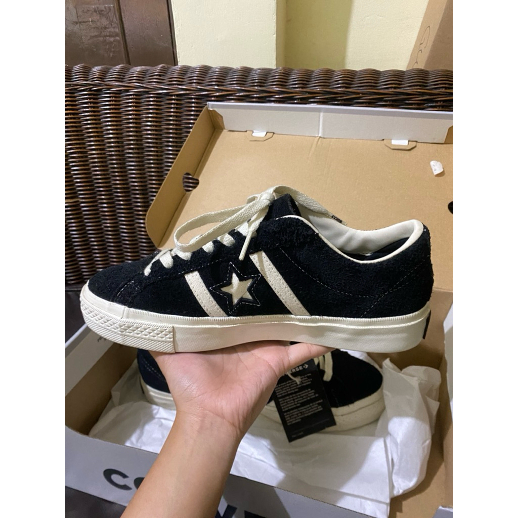 JUAL  CONVERSE ONE STAR ACADEMY PRO OX in BLACK || Second Hand Good Condition