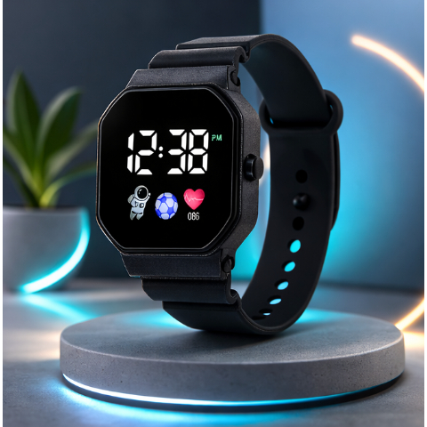 Jam Tangan Digital Anak Anti Air dengan Mesin Quartz Tahan Lama