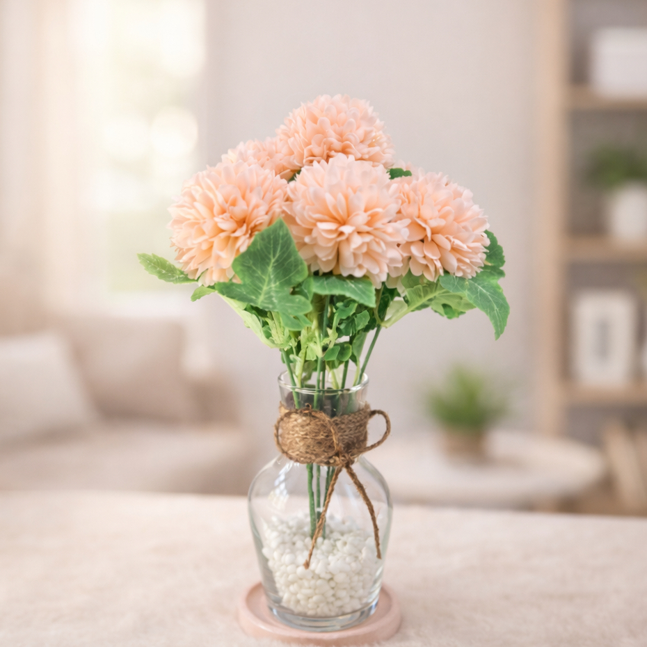 Vas Kaca Bening Vas Bunga Kaca Vas Kaca Aestetik