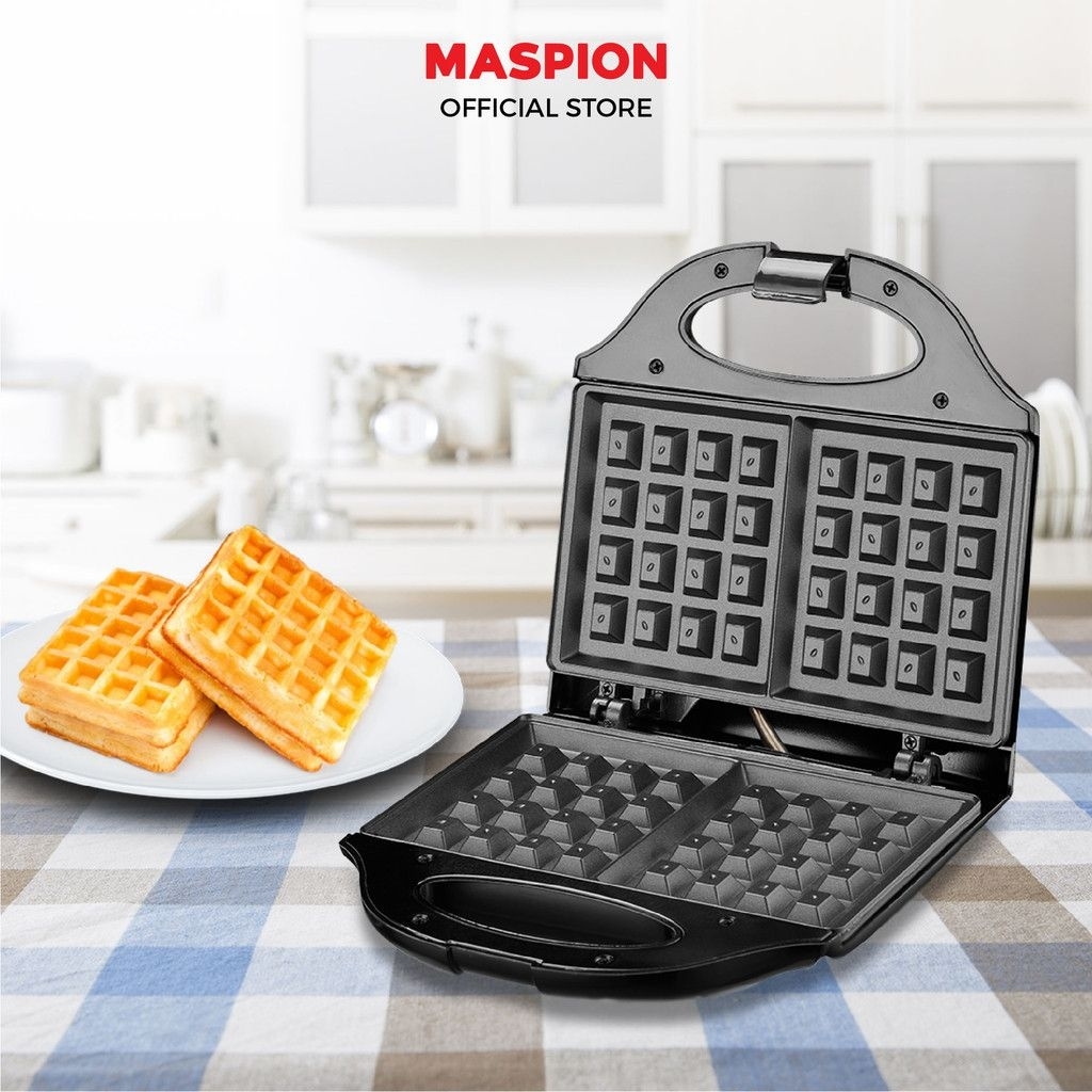 MASPION MT209 MT 209 ALAT MEMBUAT WAFFLE MAKER RUMAHAN LISTRIK ELECTRIC ELEKTRIK ANTI LENGKET NON ST