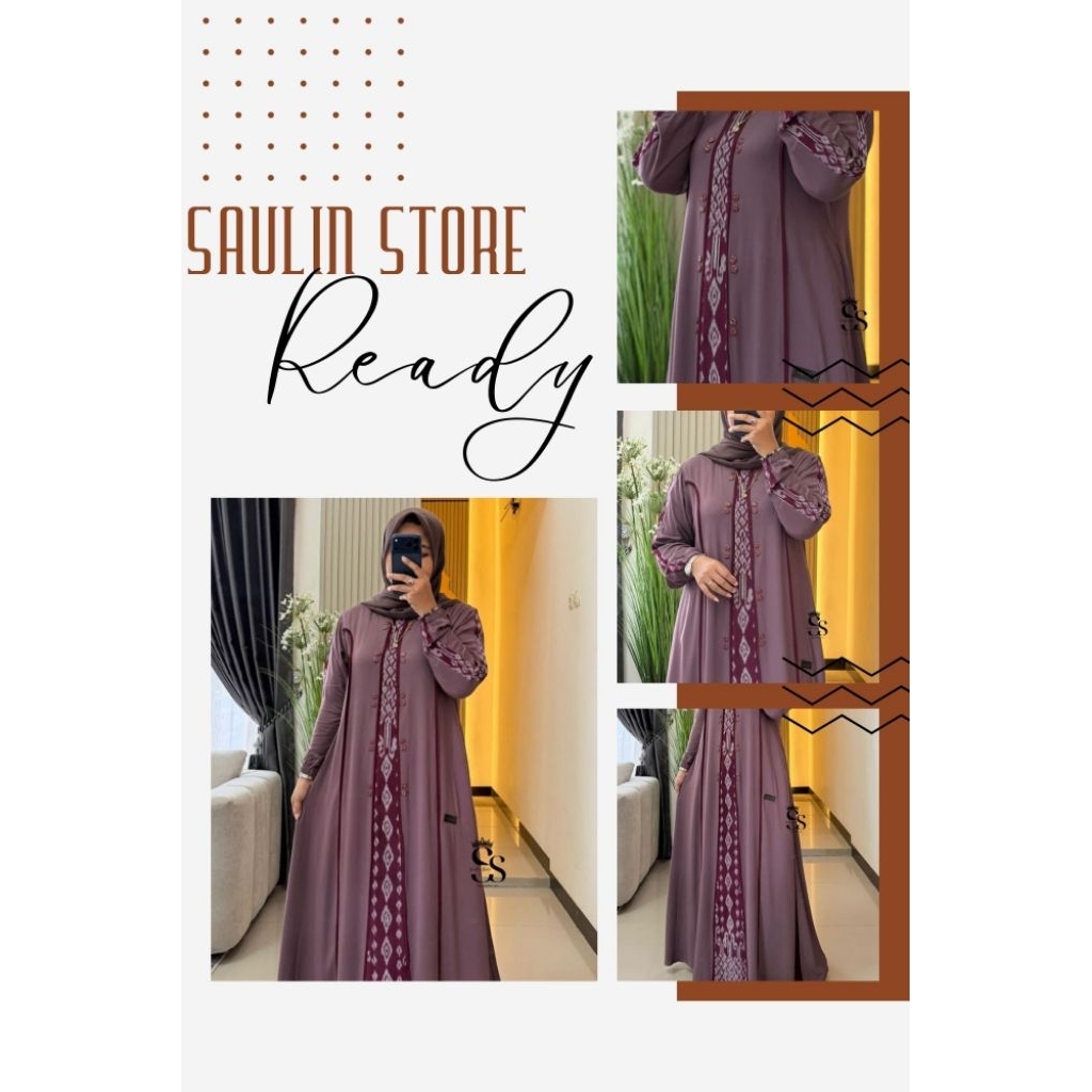 SAULIN STORE GAMIS TWILL DESEMBER SERIES TAUPE ETNIK NEW MOTIF