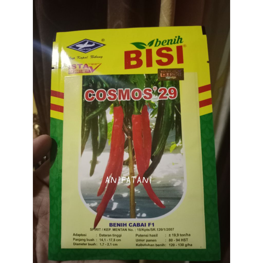 Benih cabe besar COSMOS 29 F1