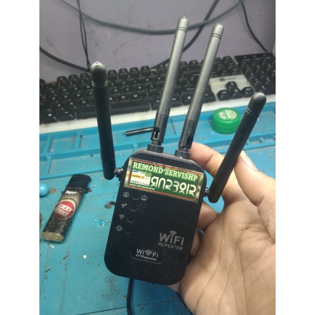 WIFI RECEIVER PEMANCAR WIFI RUMAH