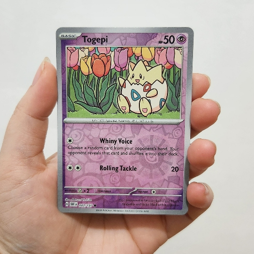 Kartu Pokemon TCG English - Togepi Togekiss