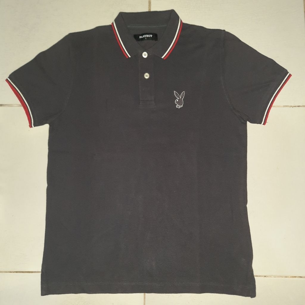 Poloshirt Playboy Kaos Polo Original Brand