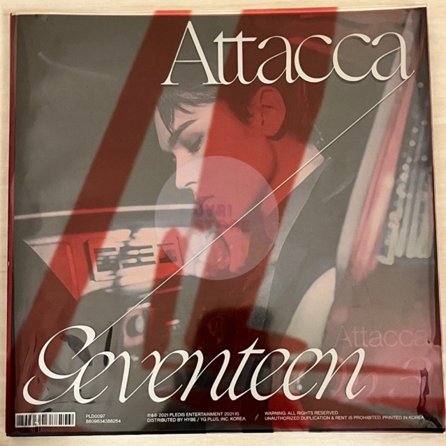 (READY STOCK) Album Seventeen Attacca Only [Unit Vokal]