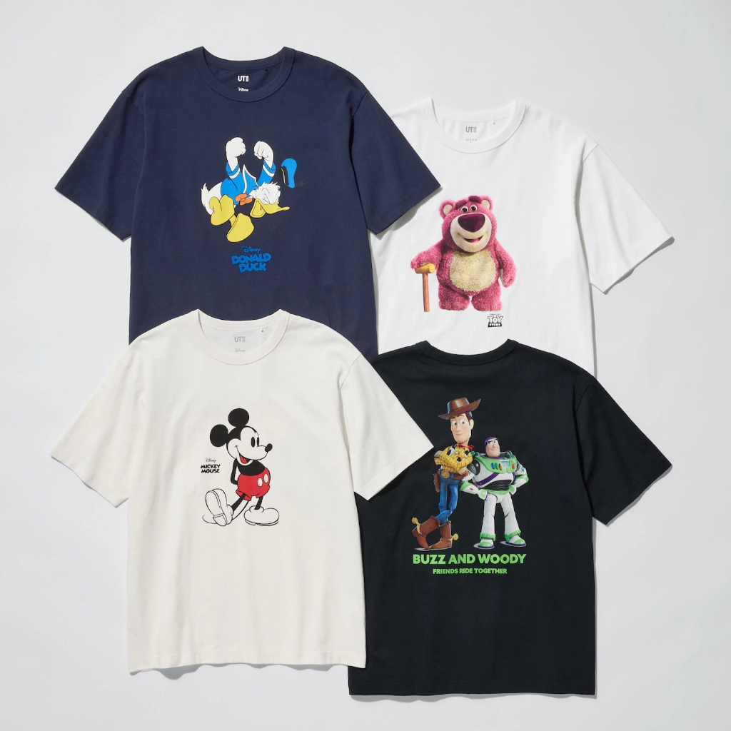 Tshirt Uniqlo x Disney MFA Icons | UT Magic For All Kaos Lengan Pendek