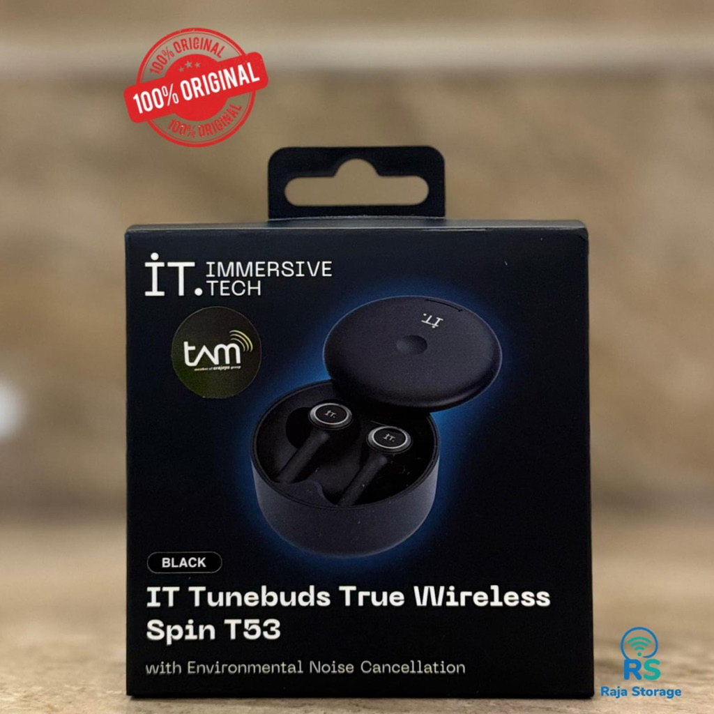 iT T53 Tunebuds True Wireless Spin TWS - Navy