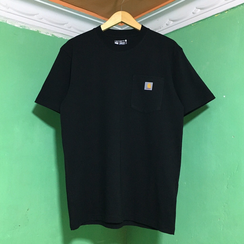 Carhartt K87 Pocket Black Tshirt