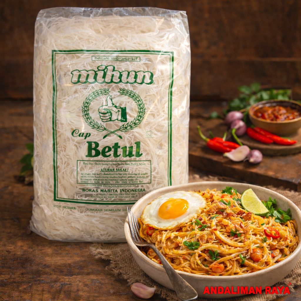Bihun jempol/Bihun cap betul / mihun medan Berat ±5 kg