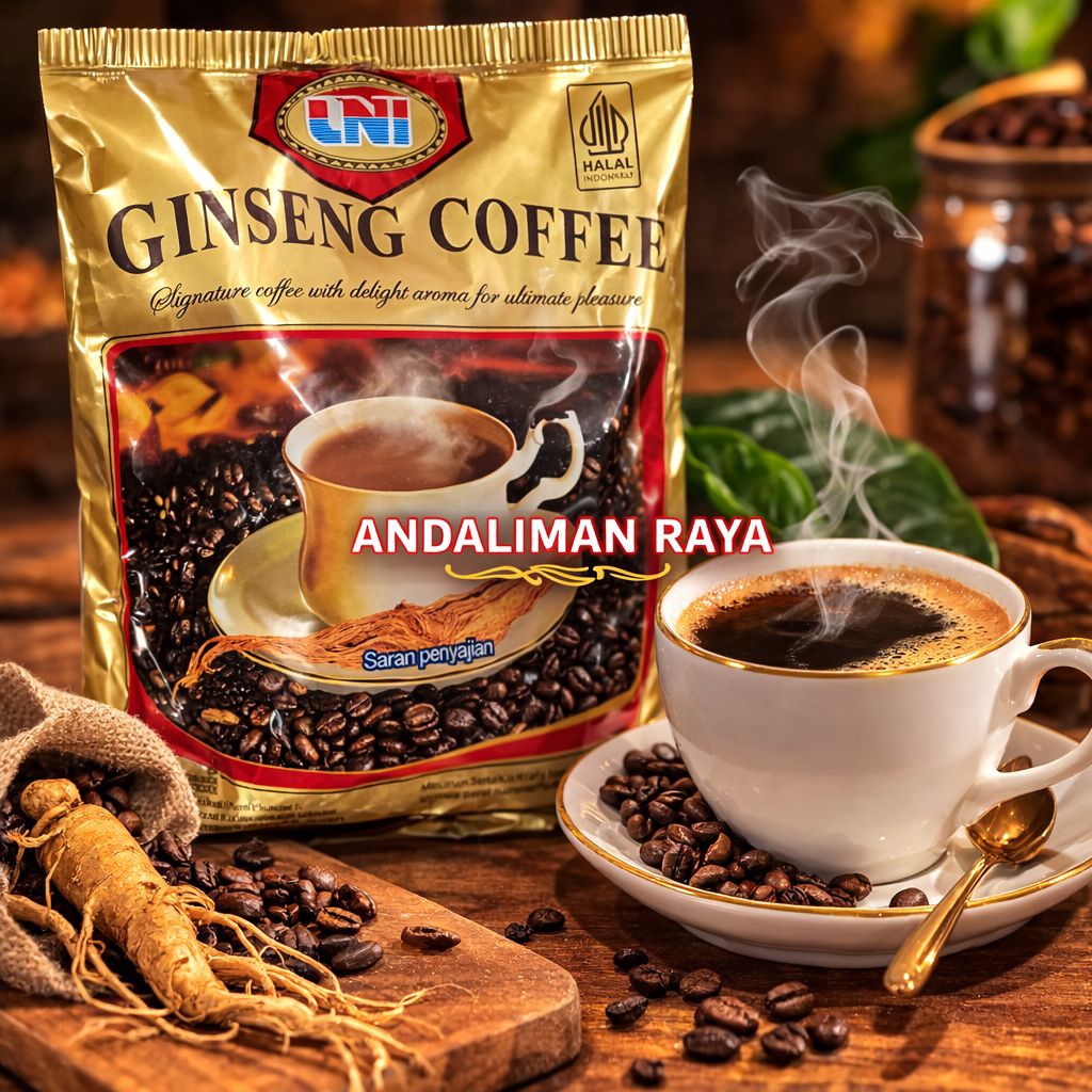 Kopi Ginseng Stamina  Joss 1 pak isi 20 sachet
