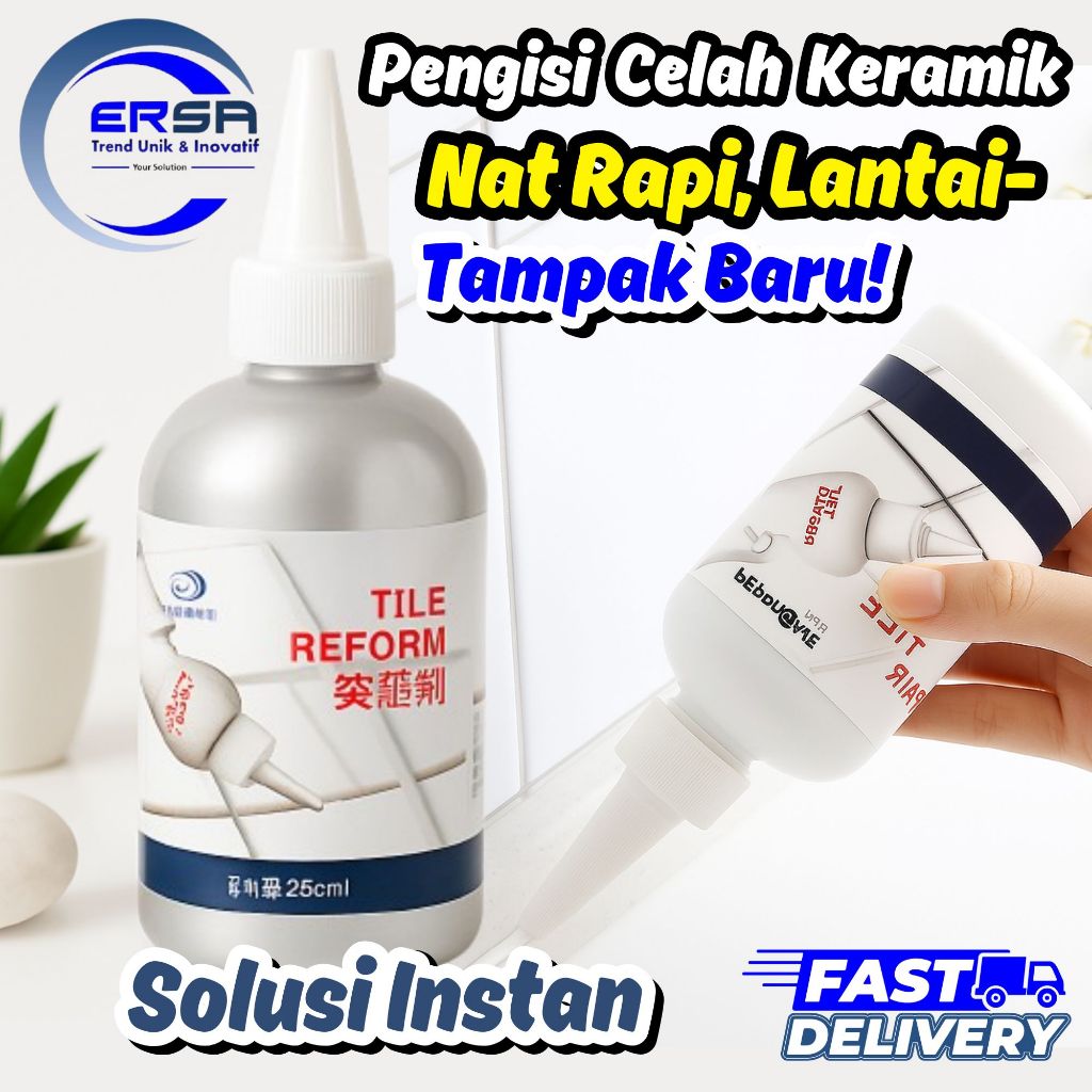 LEM NAT KERAMIK / PENGISI CELAH NAT KERAMIK / CAIRAN LEM PENGISI NAT KERAMIK 280 ML /150 ML