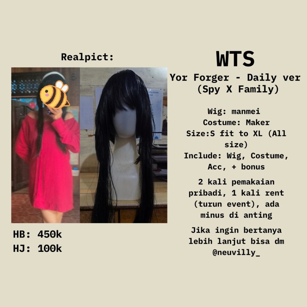 WTS - Yor Forger daily ver (SPY x Family)