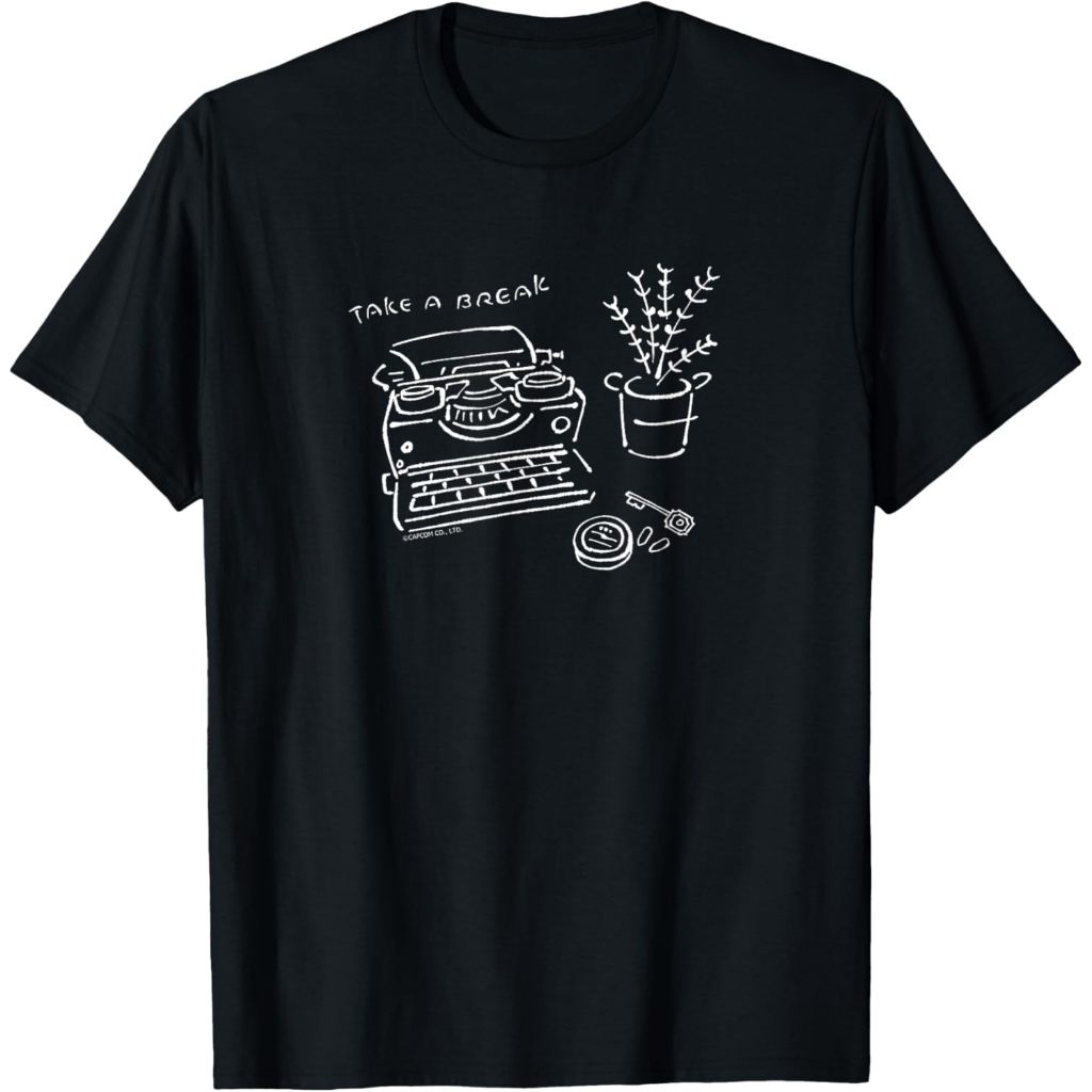 Baju kaos Resident Evil Line Art (A) T-Shirt