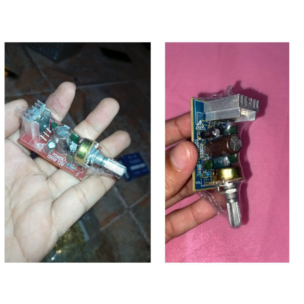 Kit Power Mini Amplifier DC 12 Volt TDA 2003 Mono + Potensio