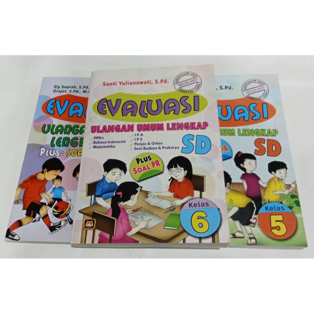 Evaluasi Ulangan Umum Lengkap SD Kelas 6
