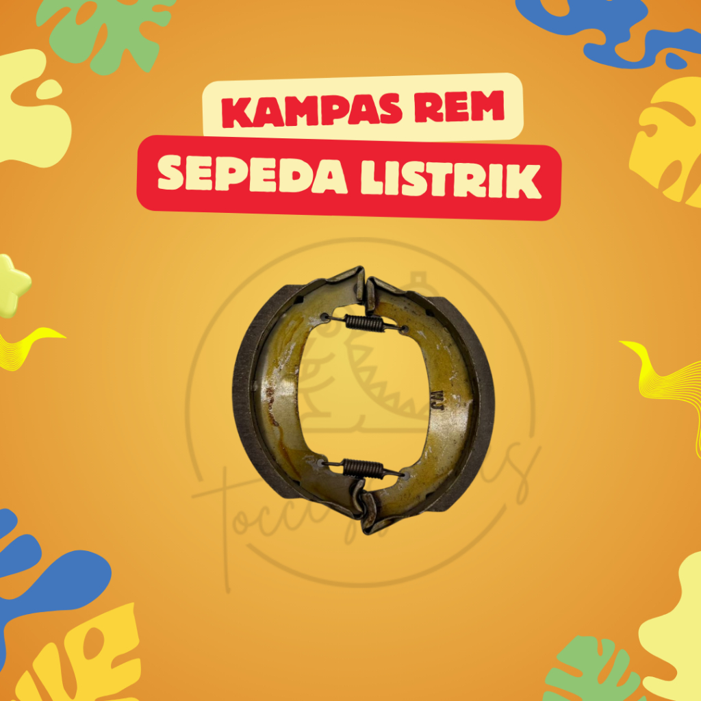 Kampas Rem Depan Motor Listrik Roda 3 Pacific Crosser