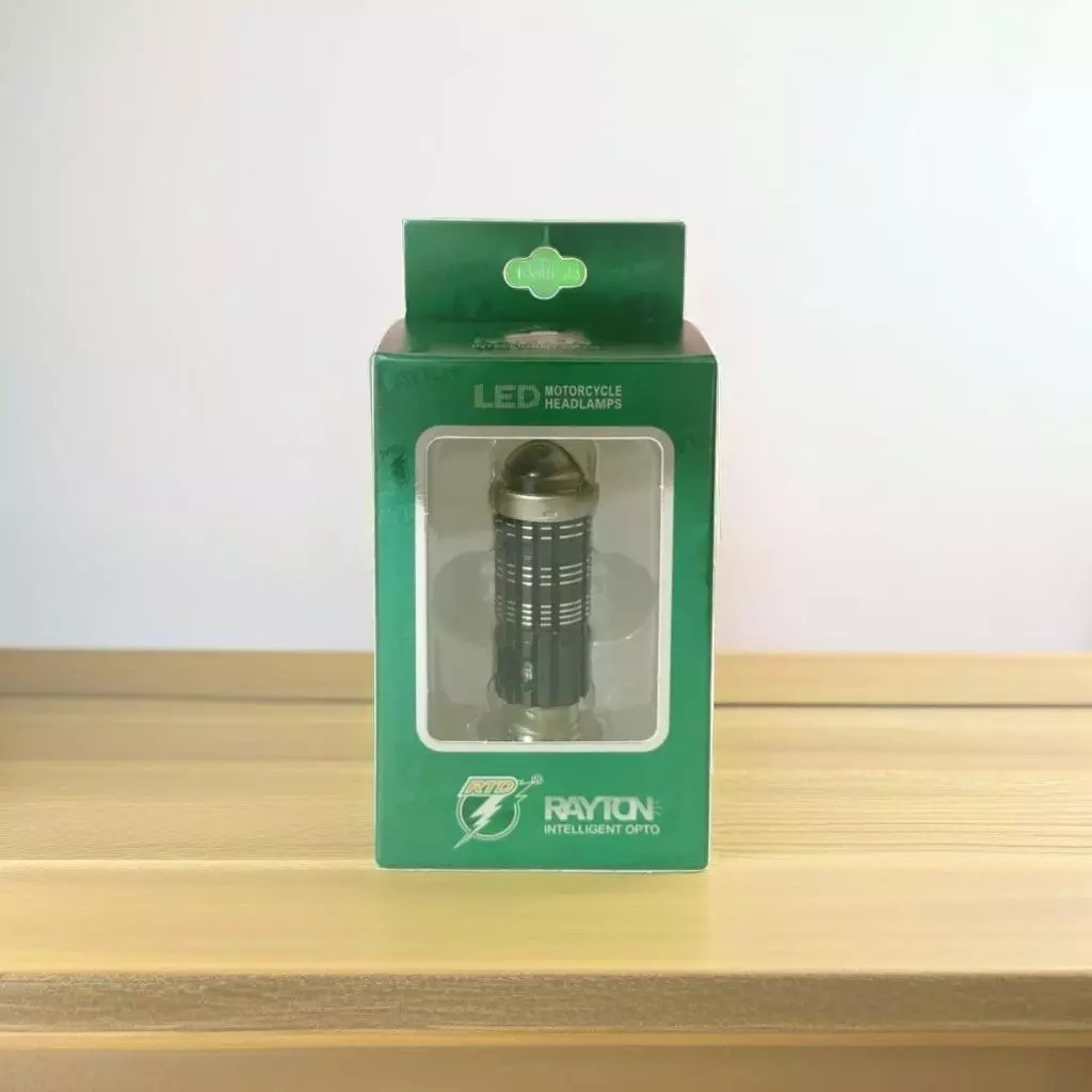 Lampu utama led rayton rtd h6 m11yl ada kipas 30 watt premium senja ice blue