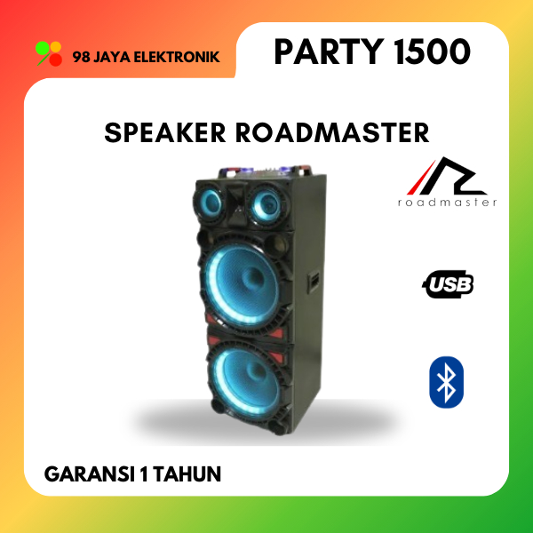 Speaker Roadmaster party 1500 GARANSI RESMI