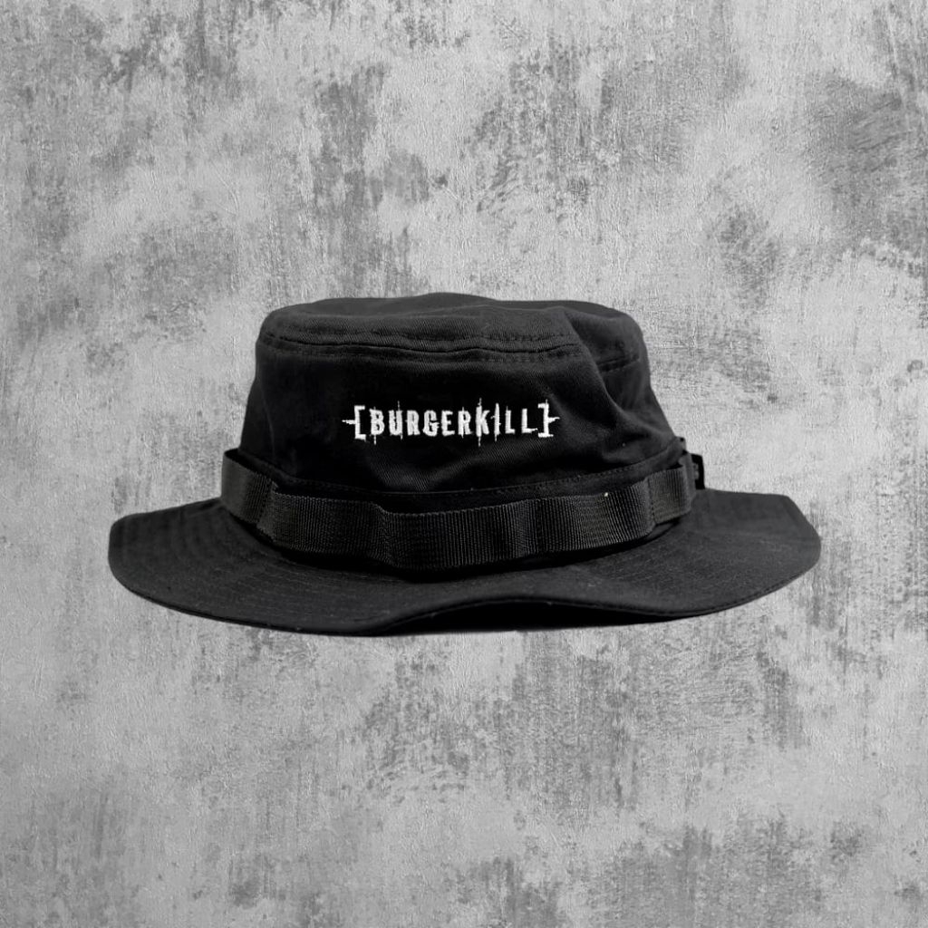 Evil x Burgerkill Jungle Hat Black