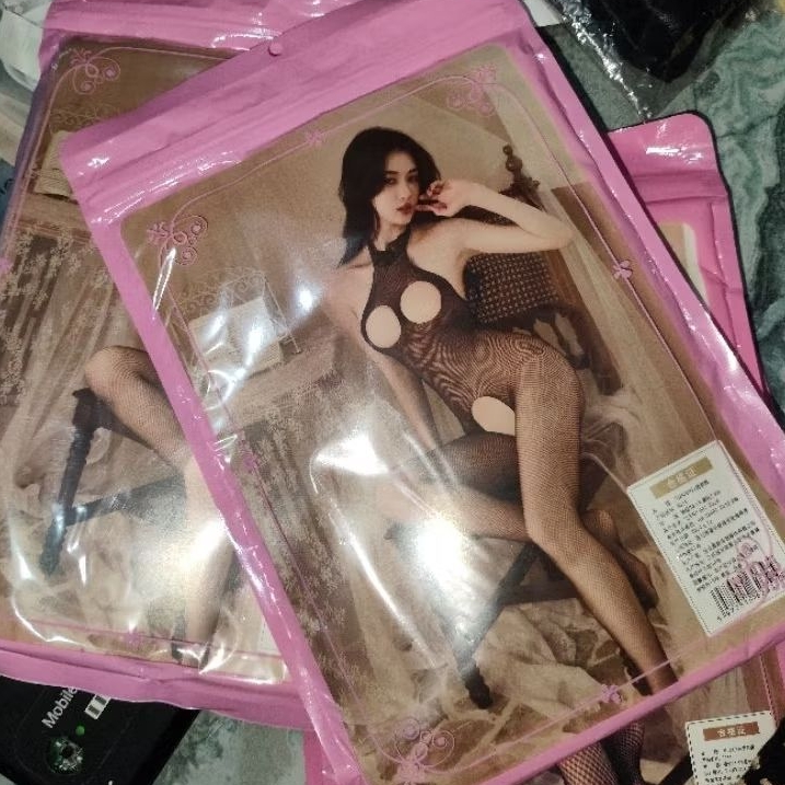 [ BLCKSWANS ]  LR0116   LINGERIE JUMBO BIGSIZE PLUS SIZE BODYSTOCKING BODY STOCKING BODYSUIT