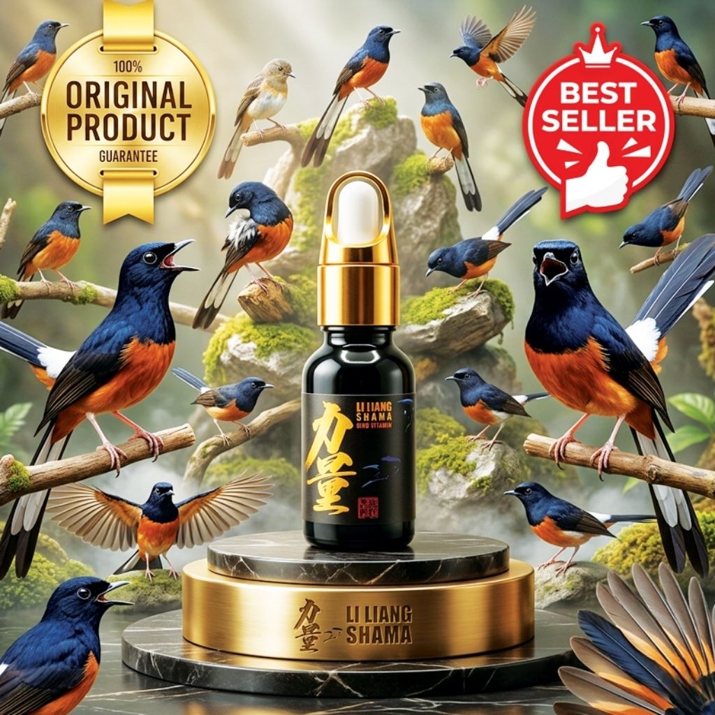 Vitamin Khusus Burung Murai - Li Liang Shama / Murai - Bird Vitamin khusus burung Murai original imp