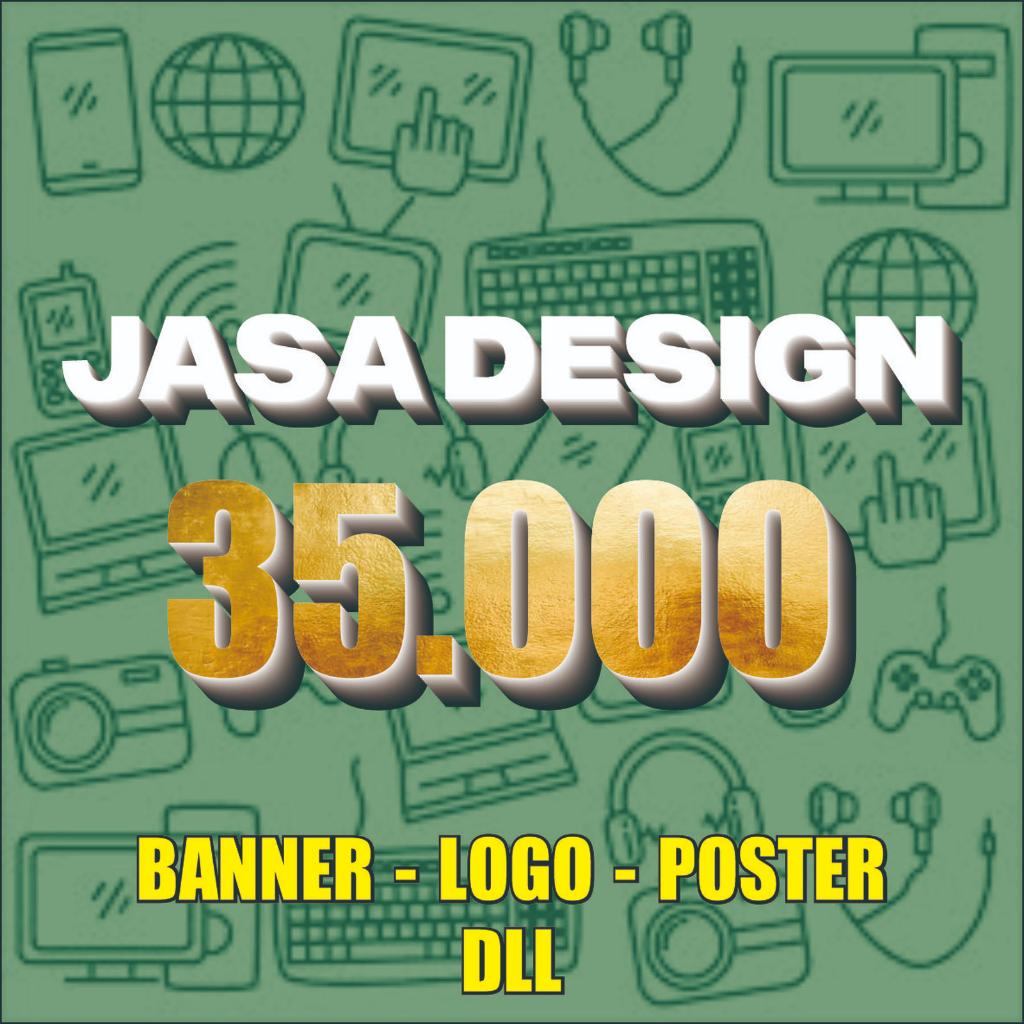 Jasa Design - Spanduk - Sticker - Logo - Banner Dll