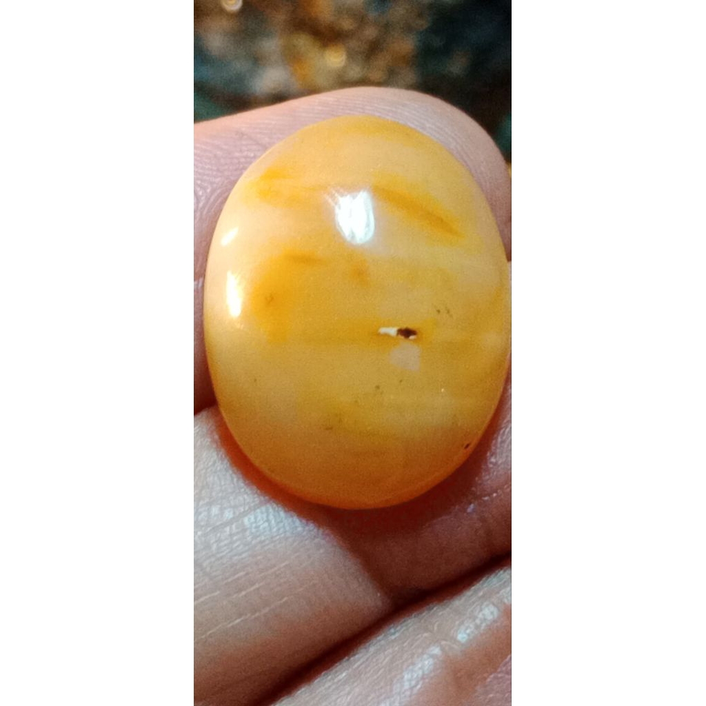 natural batu akik sejenis yellow safir kode  : 816      20 x 15 mm
