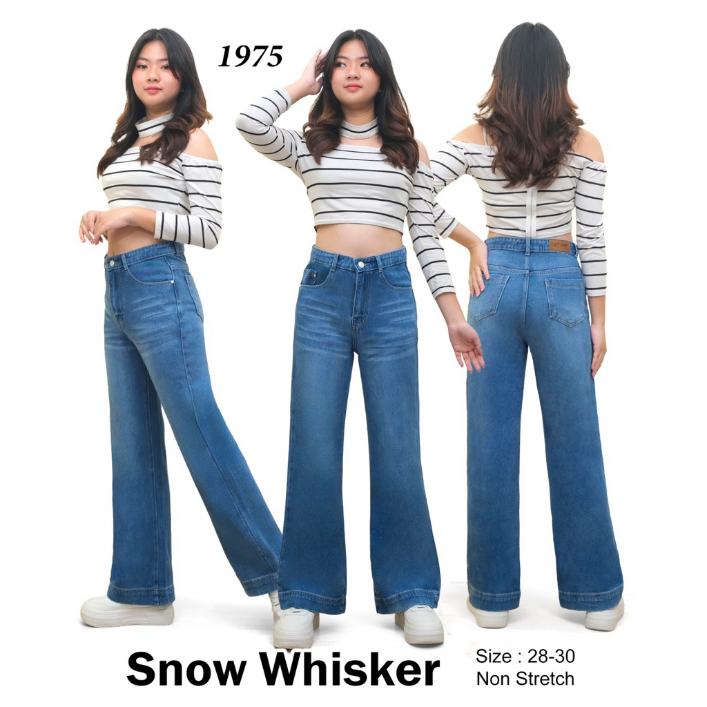 T-3000 Snow Whisker Kulot Jeans