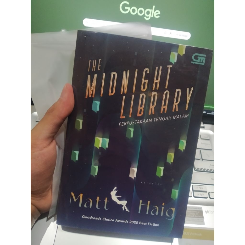Novel The Midnight Library Preloved Best Condition
