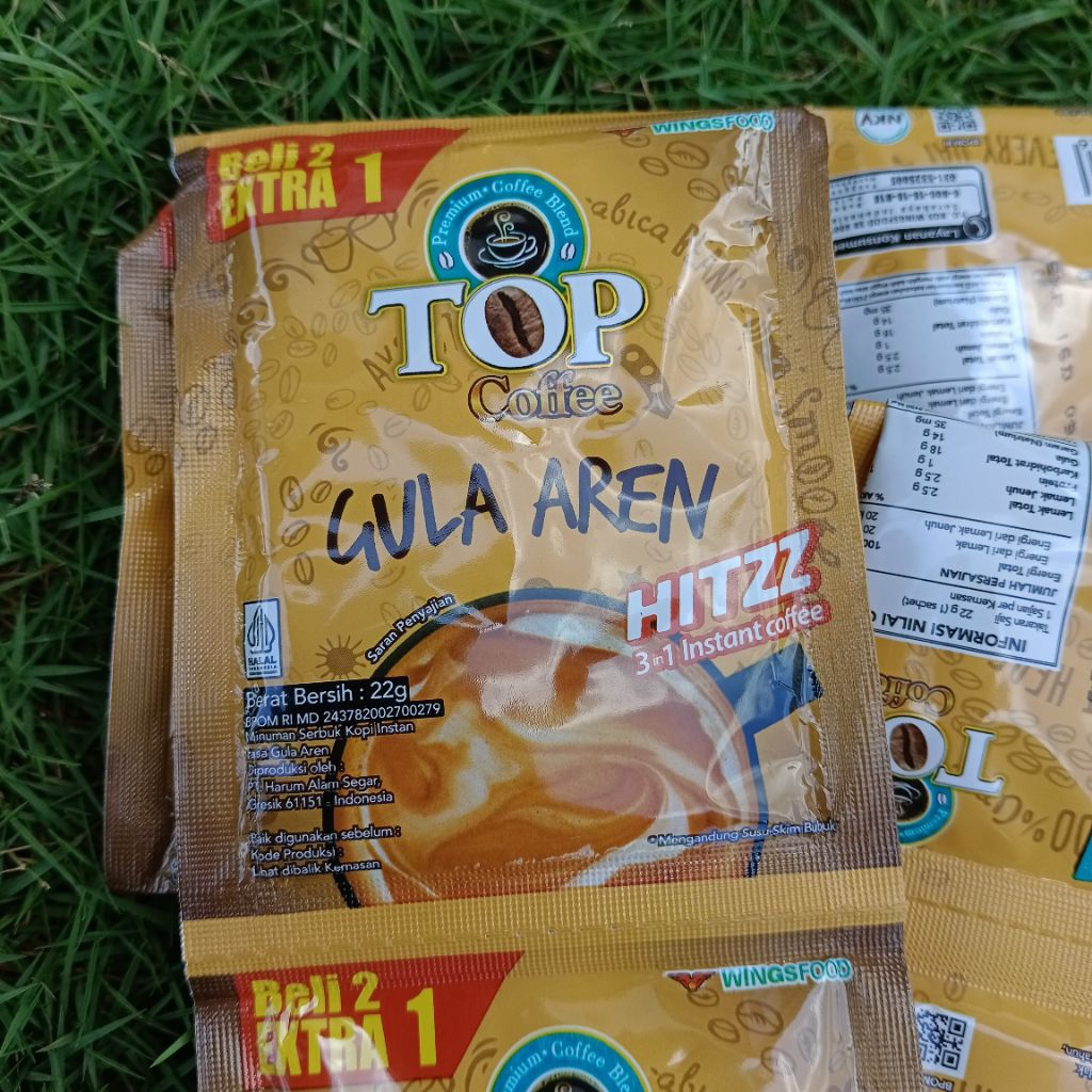Top Kopi Gula Aren Kopi Instant Susu Gula Aren Kopi Enak Praktis Isi 15 Sachet