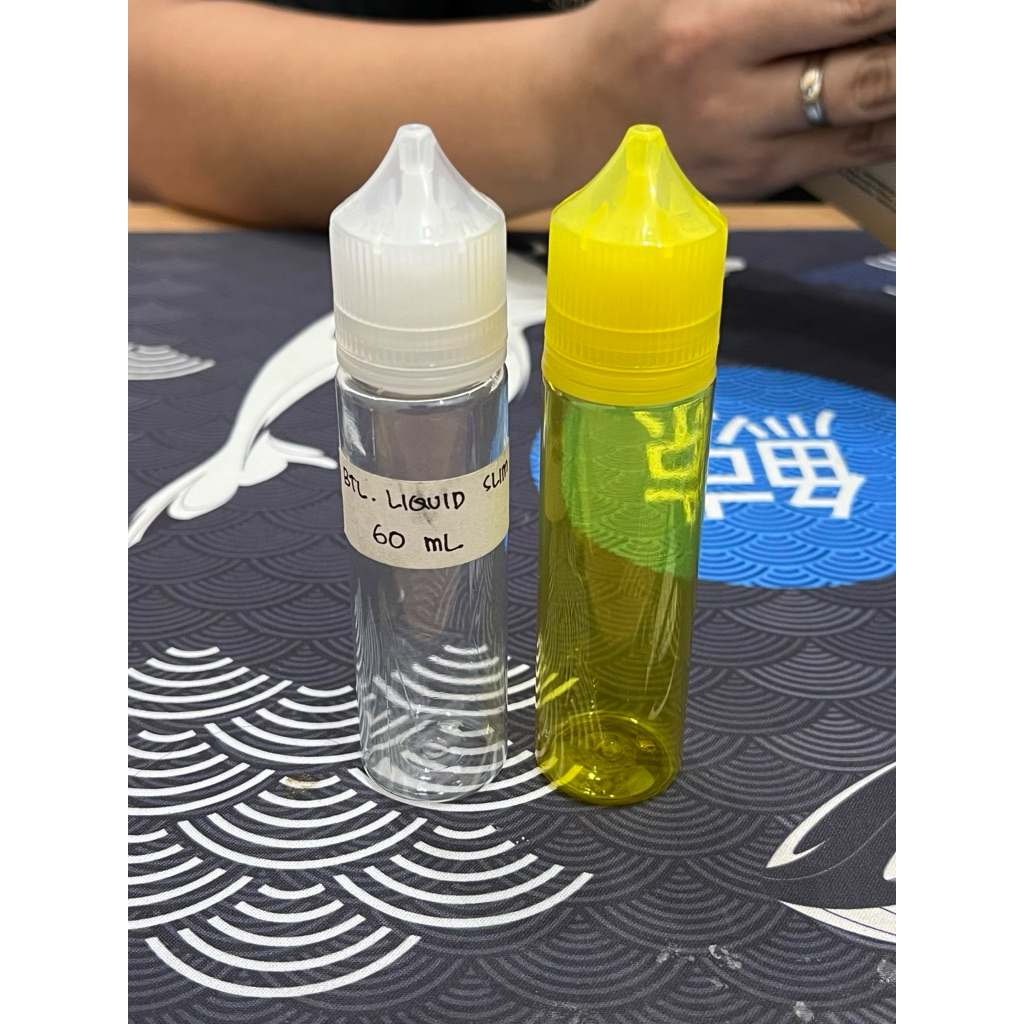 Botol Cubby Slim 60ml / essen pancing / botol bibit parfum