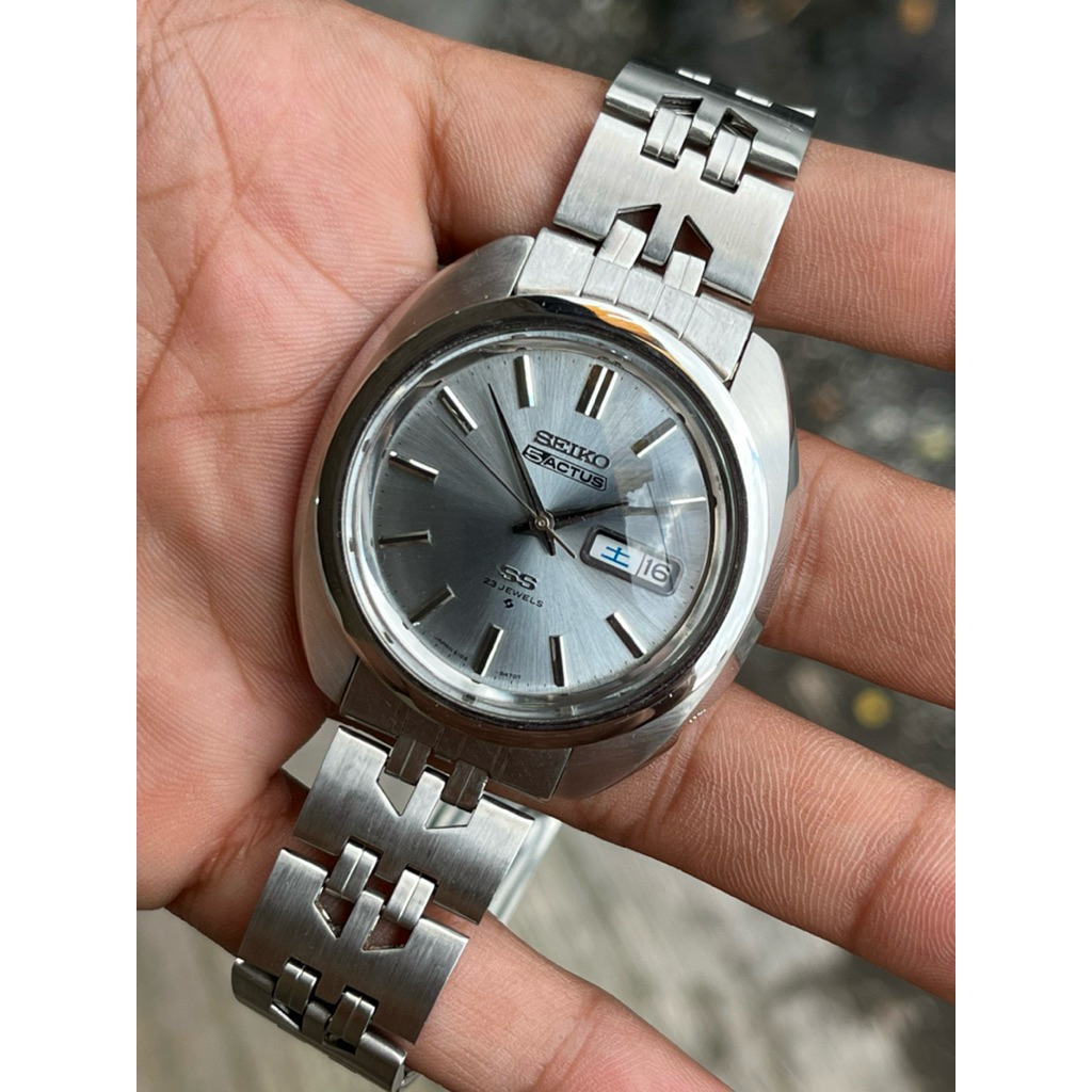 jam tangan seiko actus blue ice 6106