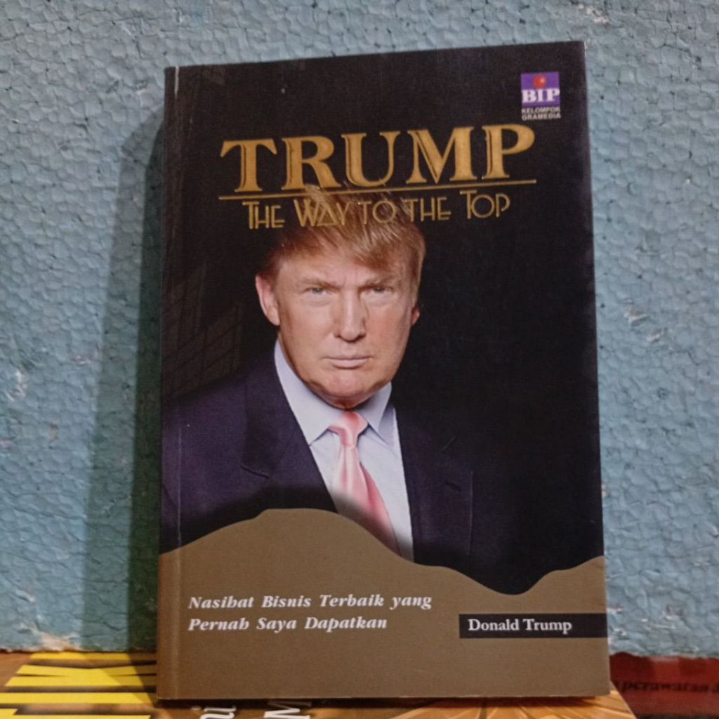 buku original - buku motivasi Donald trump